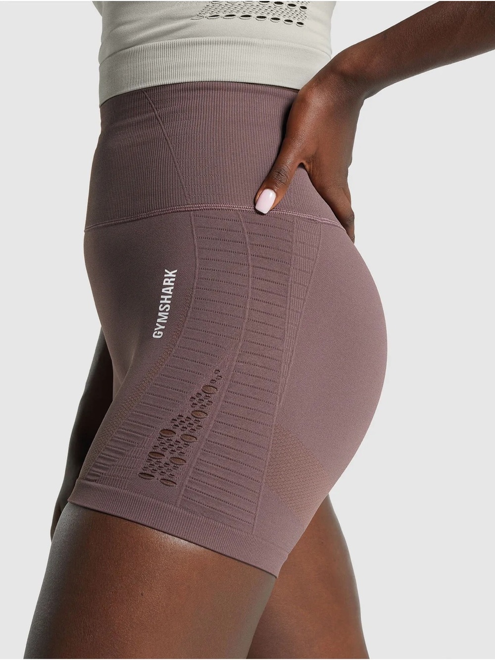 Gymshark Energy Seamless Shorts - Brown